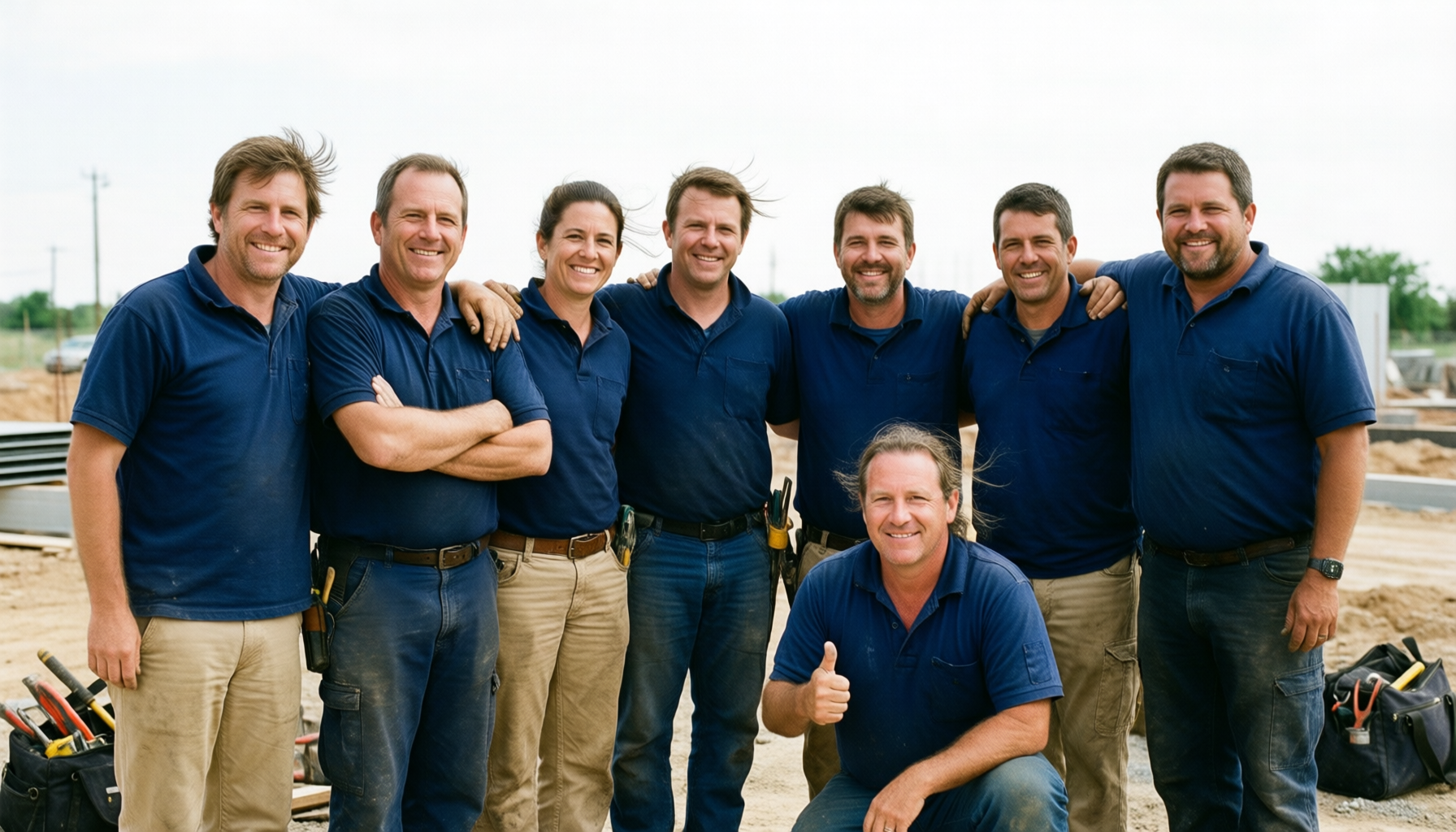 The HVACTeam AC Repairs Team